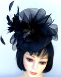 Black Fascinator