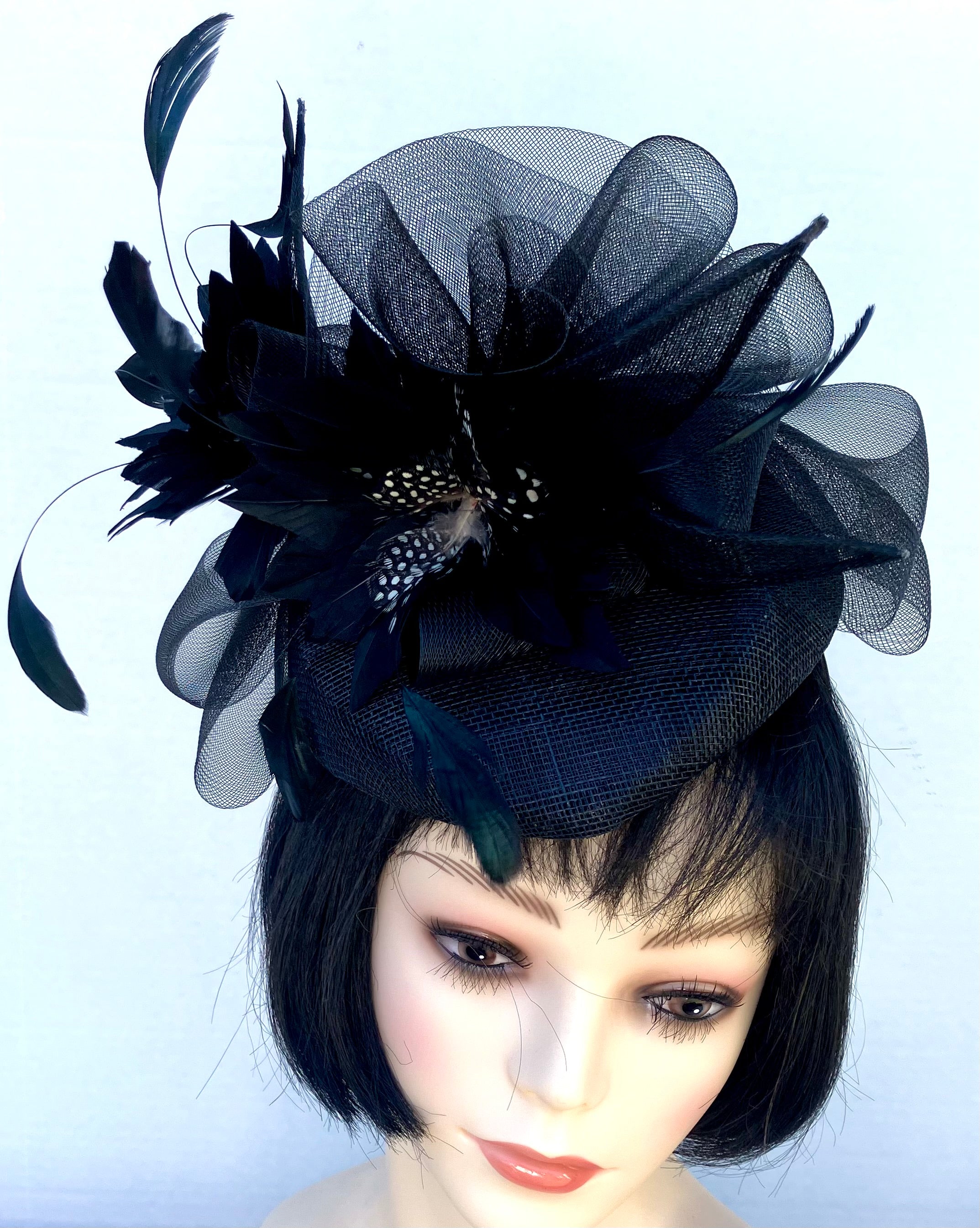 Black Fascinator