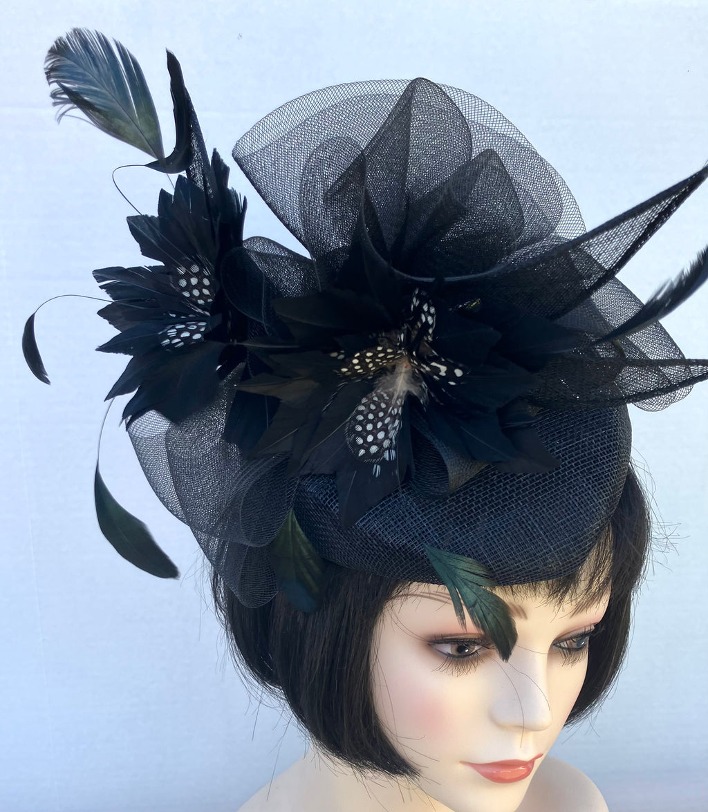 Black Fascinator