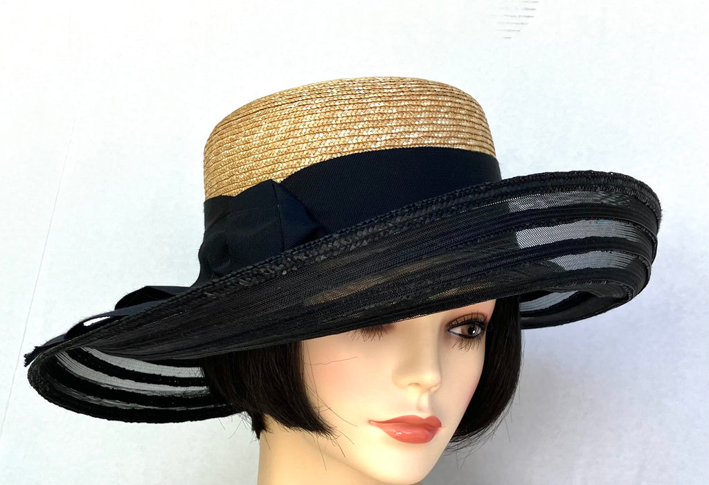 Black-Natural Milan Sheer