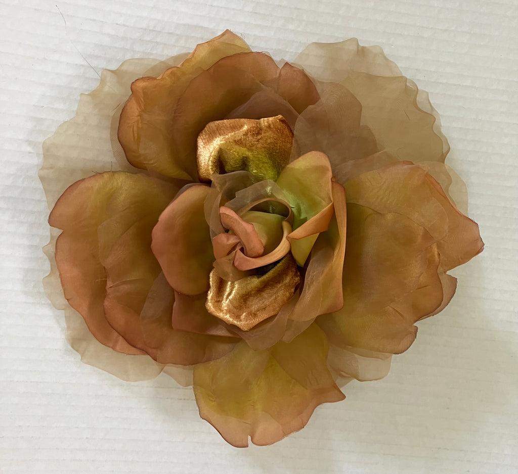 Taupe XL Brim Milan-XL Bronze Rose