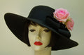 Black 4" Picture-Pink Roses