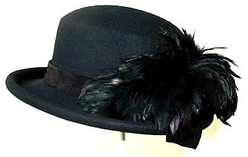 Black Derby-Black Feather