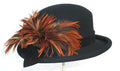 Black Derby-Rust Feather