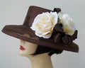 Brown Sheer 3"-Cream Rose