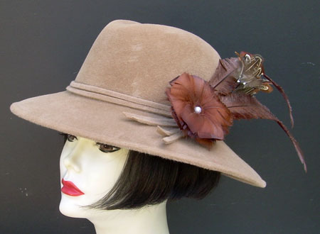 Camel Fedora-Feather