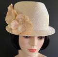 Ivory Petite XS Fedora-Flower