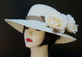 Ivory-Cream 4" Picture/Dot /Roses
