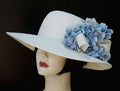 Ivory 4" Picture-Perwinkle Blue