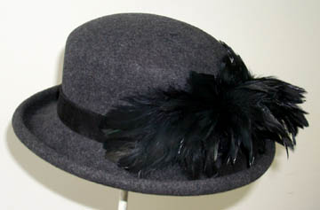 Grey Derby-Black