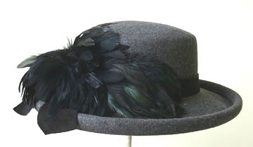 Grey Derby-Black