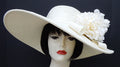 Ivory 6 Brim-Cream Peony