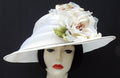 Ivory Wrap-Ivory, Fuchsia Rose