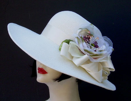 Ivory-Cream 4" Picture-Ivory Fuchsia Rose