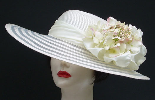Ivory 5" Sheer/Taffeta/Rose