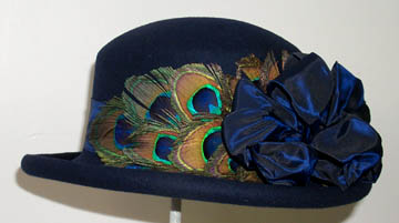 Navy Derby-Peacock
