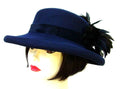 Navy Down Gambler/Black Feather