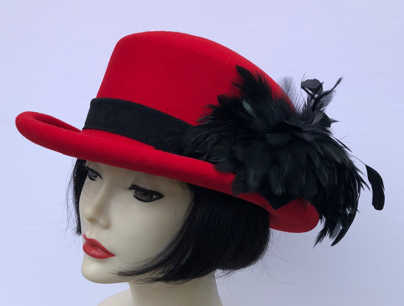 Red Derby-Black