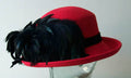 Red Breton-Black Feathers