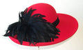 Red Wool Picture-Black