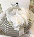 Silver Sheer Breton-White Rose