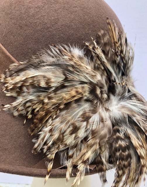 Taupe Small Picture-Feather