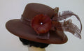 Brown Down 3" Gambler-Feather Spike