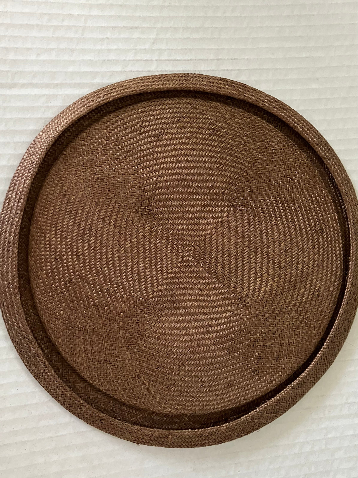 Travel Hat-Brown-Bow