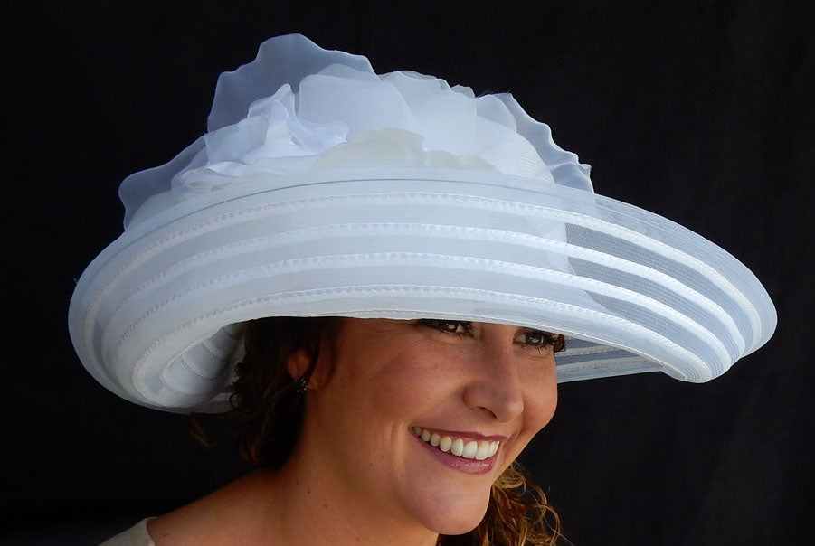 White Sheer Off-Face-White