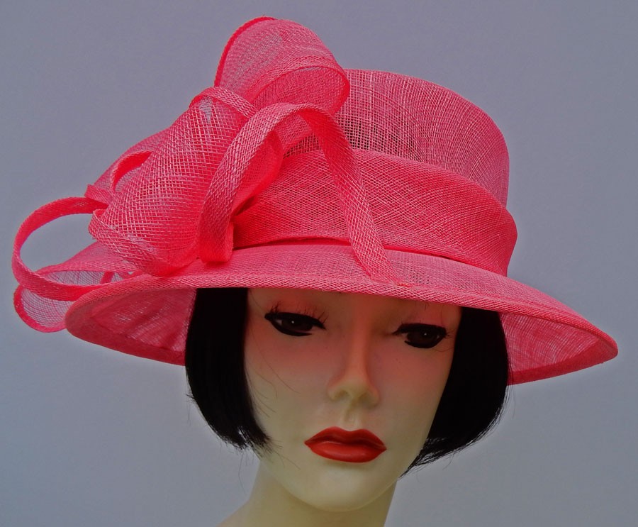 Pink Small Dress Hat