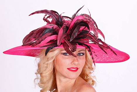 Hot Pink Flat Brim