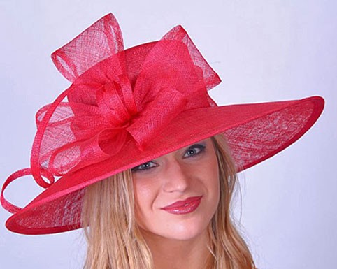 Strawberry Red Bow Loop Hat