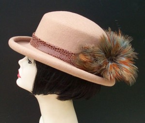 Camel Derby/ Pheasant Feather