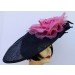 Black Large Profile-Pink Rose