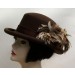 Brown Derby/Gold Feather