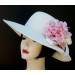 Ivory 4" Picture/Pink Hydrangea