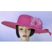 Hot Pink Rose Hat 
