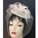 Ivory Feather Fascinator