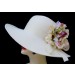 Ivory 4" Picture/Lg Flower Pin