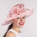 Pale Pink Dress Derby Hat