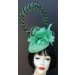 Mint Feather Fascinator