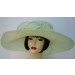 Mint Green Soft Sinamay Picture Hat
