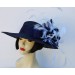 Navy-White-Feather-Dress-Hat