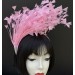 Pale Pink Feather Fascinator