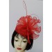 Red Butterfly Fascinator 