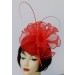 Red Butterfly Fascinator 
