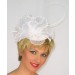 White Butterfly Fascinator