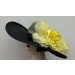 Black 5"-6" Brim/ XL Yellow Rose